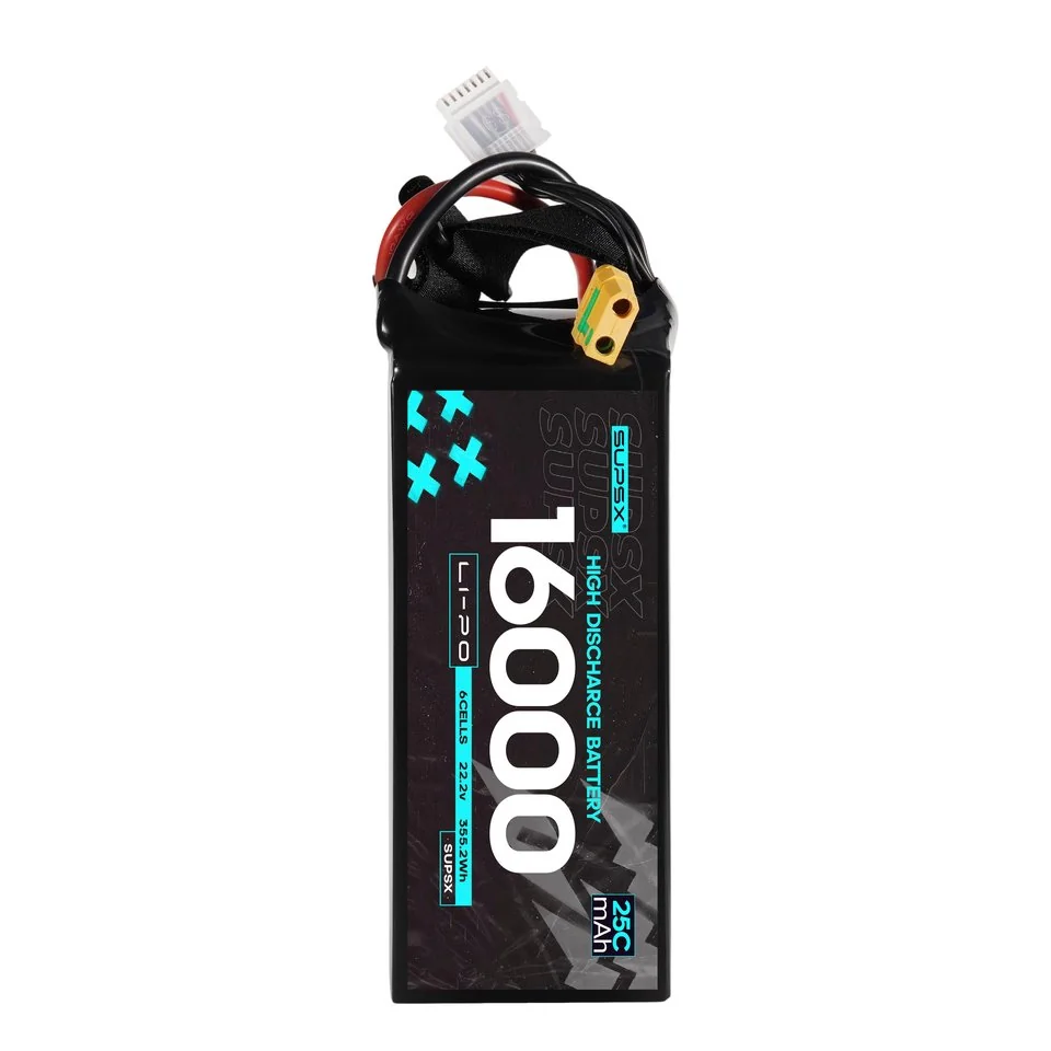 Vista 3 de referencia de batería para drones 16,000mAh 25C 3.7V