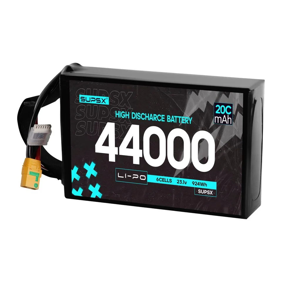 Referencia de construcción y cableado de batería para drones 44,000mAh 10C 3.7V