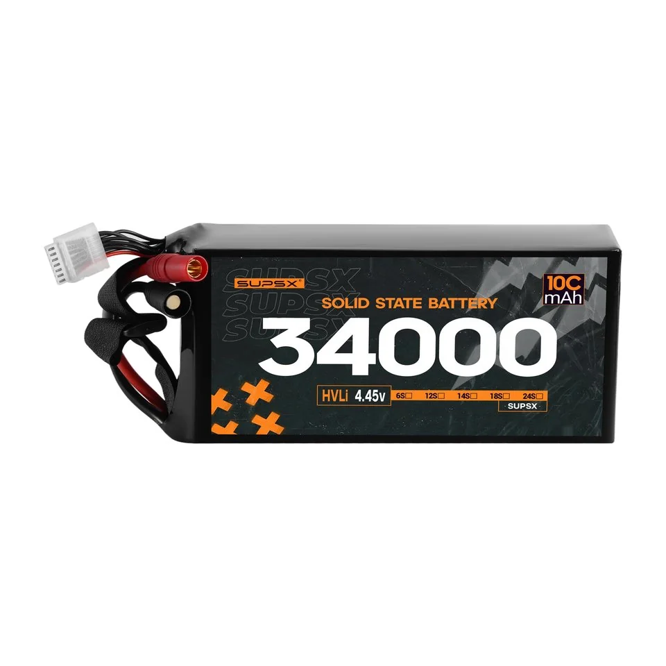 Referencia de batería para drones: 4.45V 34000mAh 5C