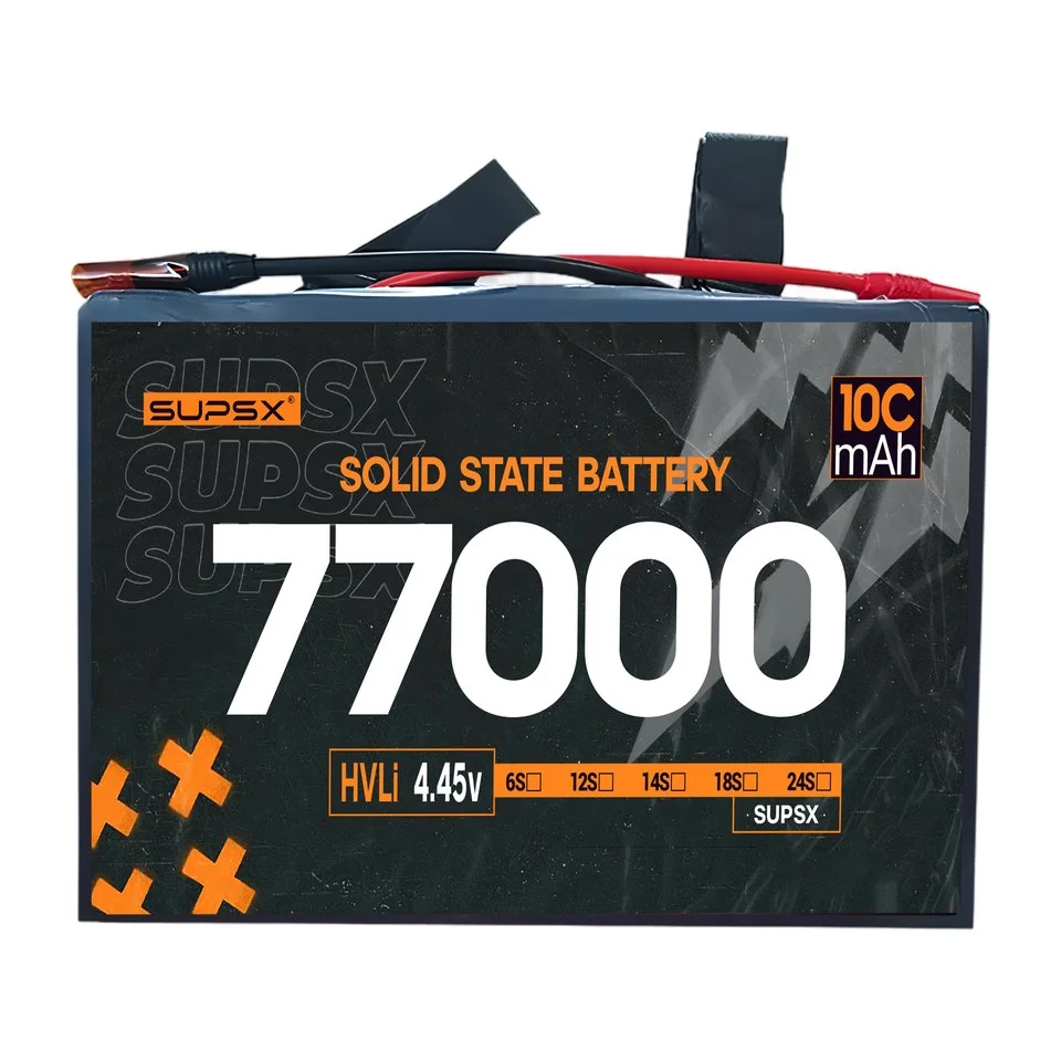 Referencia de batería para drones: 4.45V 77000mAh 3C